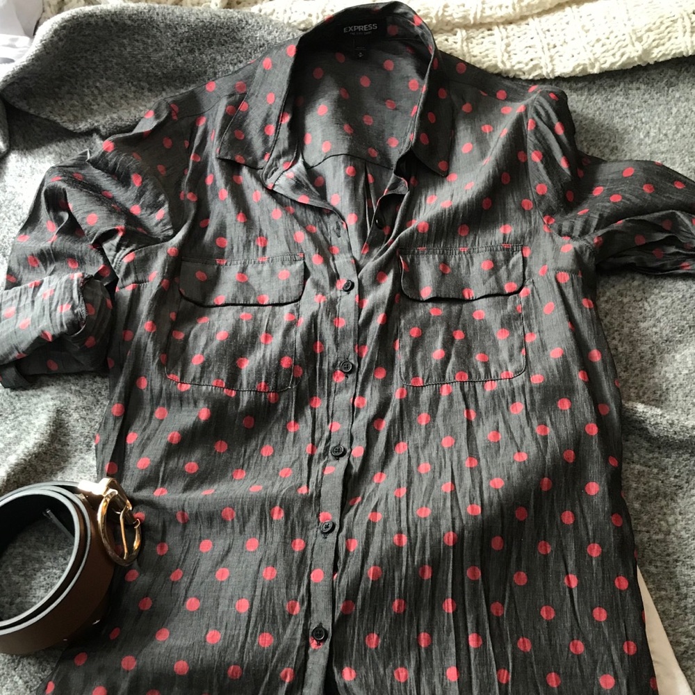 Express Satin City Shirt